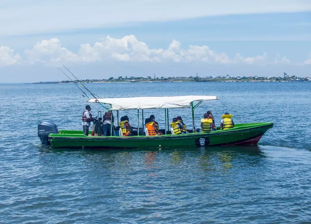 boat ride at Ngamba Island